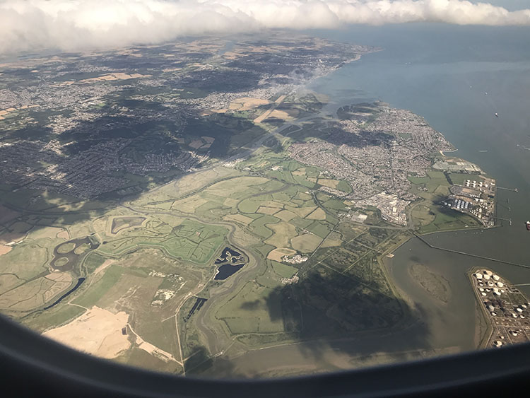 田園の景色