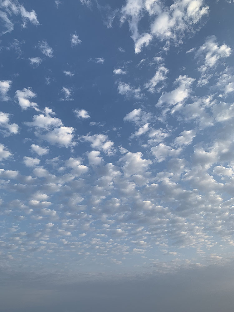 青空と雲