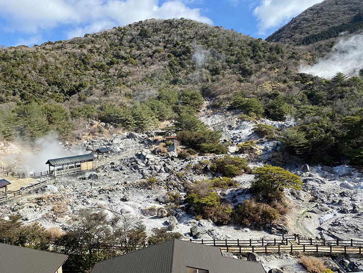 ラウンジの絶景