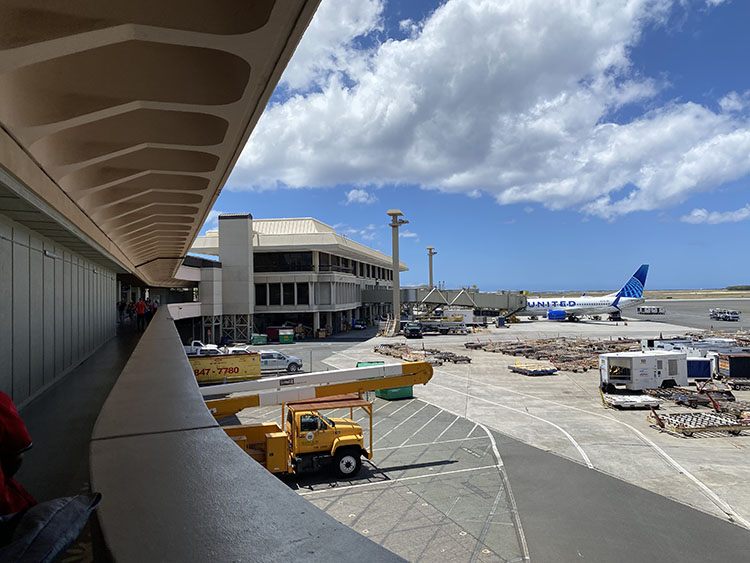 解放感のある空港