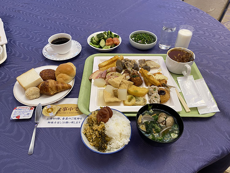 いただいたお料理