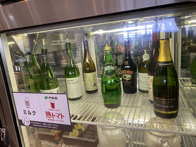 冷蔵庫のお酒